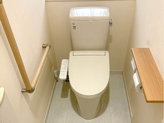 トイレリフォーム イベント特価でお値打ちに取り替えたトイレ